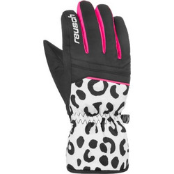 Reusch Alan Παιδικά Γάντια Σκι & Snowboard Μαύρα Λευκά Ροζ