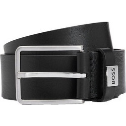 Hugo Boss Ανδρική Ζώνη Δερμάτινη Μαύρη 50529898-001