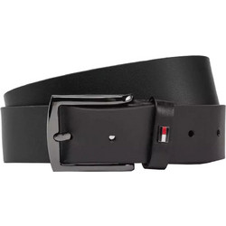 Tommy Hilfiger Denton Ανδρική Ζώνη Δερμάτινη Μαύρη AM0AM13536-BDS