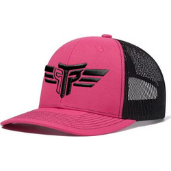 Takeposition Ανδρικό Καπέλο Jockey με Δίχτυ Snapback Ψάθινο Φούξια 911-0018-0022