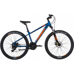 Carrera Dedra 2026 Mountain Bike 27.5" Αλουμινίου με 21 Ταχύτητες και Δισκόφρενα Μπλε Πορτοκαλί
