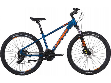 Carrera Dedra 2026 Mountain Bike 27.5" Αλουμινίου με 21 Ταχύτητες και Δισκόφρενα Μπλε Πορτοκαλί