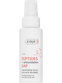 Ziaja Med Peptides Αντιγηραντικό Ενυδατικό Serum Προσώπου & Ντεκολτέ με Πεπτίδια 50ml