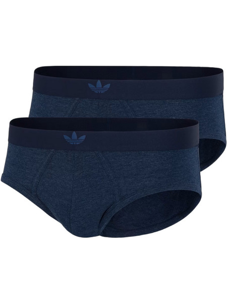Adidas Ανδρικά Σλιπ Βαμβακερά Navy Μπλε 2Pack KM2678