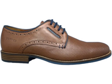 Softies Ανδρικά Σκαρπίνια Derby Δερμάτινα Ταμπά 6154-6230