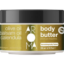 Aroma Olive Oil, Balsam Oil & Calendula Ενυδατικό Butter Σώματος 200ml
