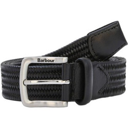 Barbour Ανδρική Ζώνη Δερμάτινη Μαύρη MAC0486BK11M