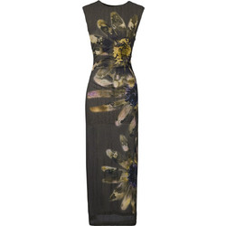 Desigual Maxi Καθημερινό Φόρεμα Χακί 26WWVK33-2063