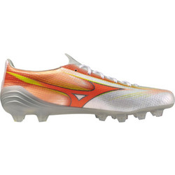 Mizuno Alfa III Elite FG P1GA266254 Ποδοσφαιρικά Παπούτσια με Τάπες Πορτοκαλί Ασημί