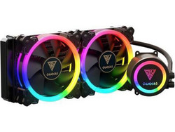 GAMDIAS Chione E2-120 Lite 2 Black Υδρόψυξη CPU 120mm ARGB για Socket AM2 / AM2+ / AM3 / AM3+ / FM1 / FM2 / 1366 / 2011 / 2066 / 2011-3 / AM4 / FM2+ / 1200 / 1700 / AM5 / 115x