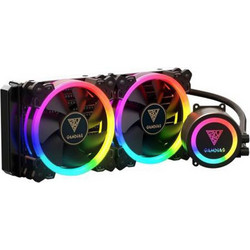 GAMDIAS Chione E2-120 Lite 2 Black Υδρόψυξη CPU 120mm ARGB για Socket AM2 / AM2+ / AM3 / AM3+ / FM1 / FM2 / 1366 / 2011 / 2066 / 2011-3 / AM4 / FM2+ / 1200 / 1700 / AM5 / 115x