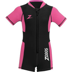 Zoggs Light Shorty Black Pink Παιδικό Μονοσόρτς Κατάδυσης για Θαλάσσια Σπορ 1.5mm