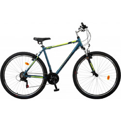 Orient Bikes Pulse Pro Ποδήλατο Trekking 29" Αλουμινίου με 21 Ταχύτητες Μπλε Κίτρινο