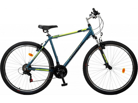 Orient Bikes Pulse Pro Ποδήλατο Trekking 29" Αλουμινίου με 21 Ταχύτητες Μπλε Κίτρινο