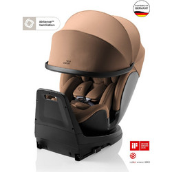 Britax Romer Swivel Grow Max Air Κάθισμα Αυτοκινήτου i-Size 0-25kg ISOfix Warm Caramel