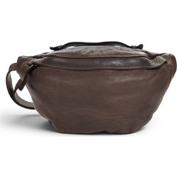 Passaggio Leather Γυναικεία Τσάντα Χιαστί από Δερματίνη Σοκολατί με Στενό Λουρί 5070-KR-04