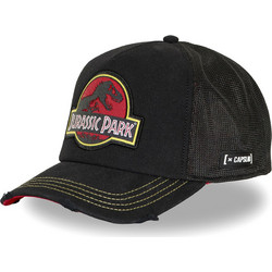 Capslab Ανδρικό Καπέλο Jockey με Δίχτυ Snapback Υφασμάτινο Μαύρο CLJUR11PCTLOG