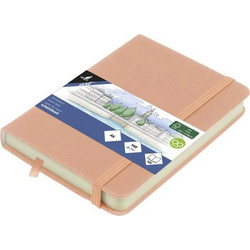 Kangaro Old Pink Sketchbook A6 140gr/m² 160 Κρεμ Φύλλα