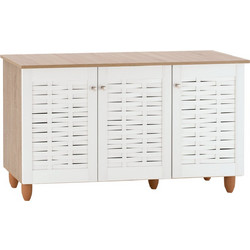 B2BMarkt Παπουτσοθήκη Ξύλινη Sonoma M114.5xΠ34xΥ68cm 0532786