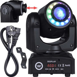 Light4me Evolights 30 Spot Ring Φωτορυθμικό Προβολέας Spot LED DMX με Ρομποτική Κεφαλή RGB