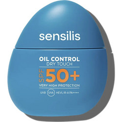 Sensilis Oil Control Dry Touch Αντηλιακό Γαλάκτωμα Προσώπου SPF50+ 40ml