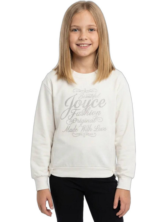 Joyce Παιδικό T-Shirt Μακρυμάνικο Λευκό 2663508