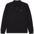 Calvin Klein Ανδρική Μπλούζα Polo Μακρυμάνικη Μαύρη LV04RH263G-UB1