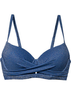 Solano Bikini Top με Ενίσχυση Μπλε 1580D