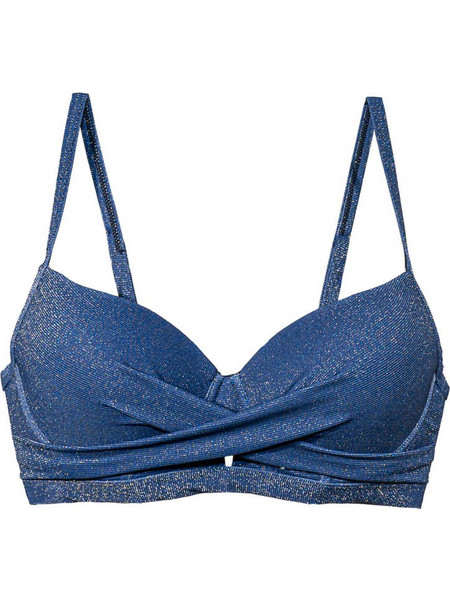 Solano Bikini Top με Ενίσχυση Μπλε 1580D