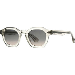 Carven CC1026S BE67 Γυναικεία Γυαλιά Ηλίου Τετράγωνα Κοκάλινα Διαφανή με Μαύρο Φακό