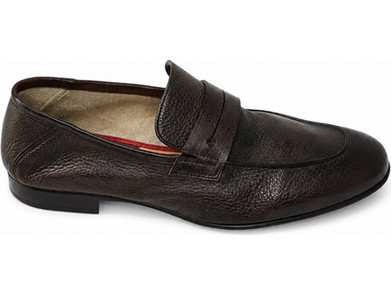 Fabi Ανδρικά Μοκασίνια Loafers Δερμάτινα Καφέ FU9802