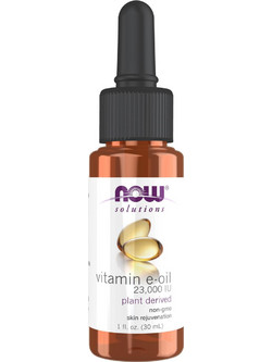 Now Solutions Vitamin E 23000 IU Ενυδατικό Serum Προσώπου για Λάμψη με Βιταμίνη E 30ml