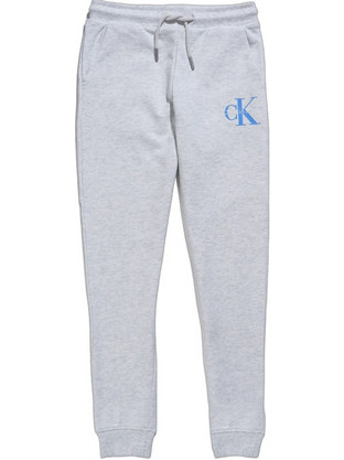 Calvin Klein Ανδρικό Παντελόνι Φόρμας με Λάστιχο Γκρι LV1CKTJC08-PMT
