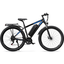 Velogreen C29 Ηλεκτρικό Ποδήλατο Trekking 28" 250W με Δισκόφρενα Μαύρο