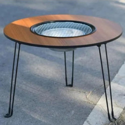 BBQ Ψησταριά Κάρβουνου Στρογγυλή Επιφάνειας 60?47 37775