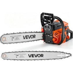 Vevor RQLJSKOZKECCCW15L001V0 Αλυσοπρίονο Βενζίνης 3.62hp 2700W 8.8kg με Λάμα 55.8cm