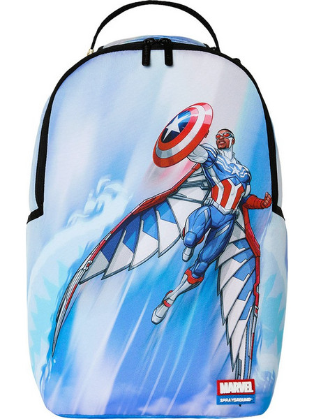 Sprayground Captain America B9125 Σακίδιο Πλάτης Γαλάζιο