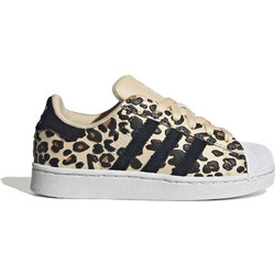 Adidas Superstar II Παιδικά Sneakers Μπεζ Μαύρα KK2116