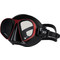 XDive Iris Μάσκα Θαλάσσης Μαύρη Κόκκινη 61147 XDive Iris Μάσκα Θαλάσσης Μαύρη Κόκκινη 61147