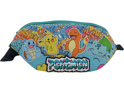 CyP Brands Pokemon Παιδικό Τσαντάκι Μέσης Γαλάζιο CB108124