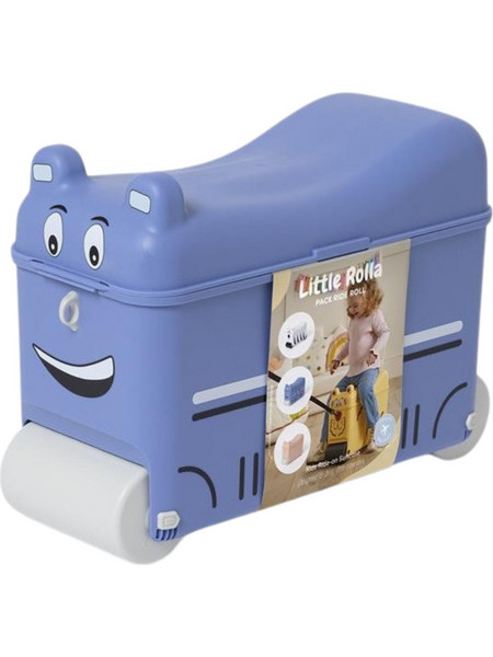 Little Rolla Race Car Παιδική Βαλίτσα Καμπίνας 30x40x20cm με 4 Ρόδες Μπλε