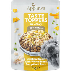 Applaws Taste Toppers Adult with Chicken Breast & Vegetables in Gravy 85gr