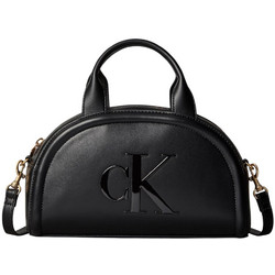 Calvin Klein Γυναικεία Τσάντα Χειρός από Δερματίνη Μαύρη LV04F3895G-UB1
