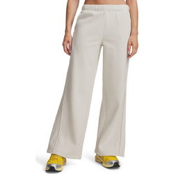 Under Armour Icon Flc Sama Γυναικείο Παντελόνι Φόρμας Εκρού 6017108-111