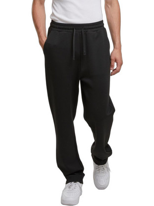 Urban Classics Ανδρικό Παντελόνι Φόρμας Μαύρο TB8213-00007