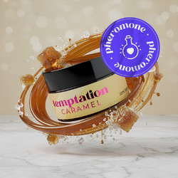 Crushious Temptation Toffee Caramel Massage Candle 20ml