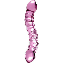 Pipedream Icicles No 55 Γυάλινο Dildo 25cm Ροζ
