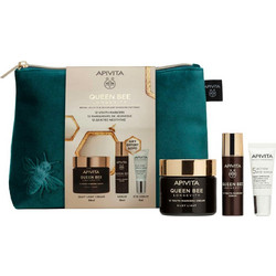 Apivita Queen Bee Longevity Silky Light Cream 50ml + 12 Youth Markers Serum 10ml + 5 Action Eye Serum 5ml