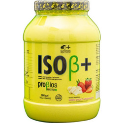 4+ Nutrition ISOβ+ White Choco Strawberry Πρωτεΐνη Ορού Γάλακτος Χωρίς Γλουτένη 900gr