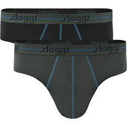 Sloggi Ανδρικά Σλιπ Βαμβακερά 2Pack 10050546-M003